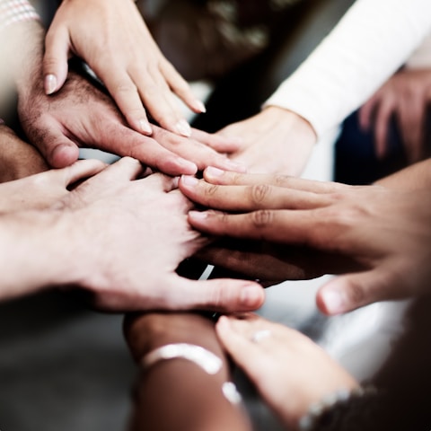 Joined hands