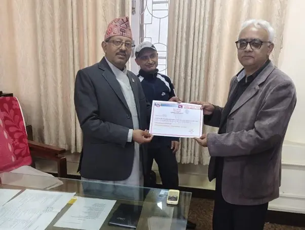 निर्वाचन आयोगमा उज्यालो नेपाल पार्टी दर्ता